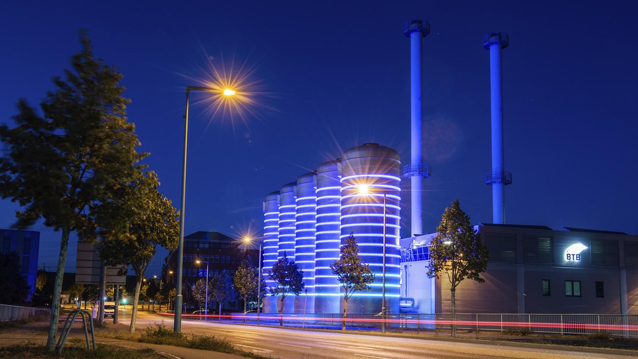 Heat planning in Berlin: Berlin, shortly before the fall of the Berlin Wall