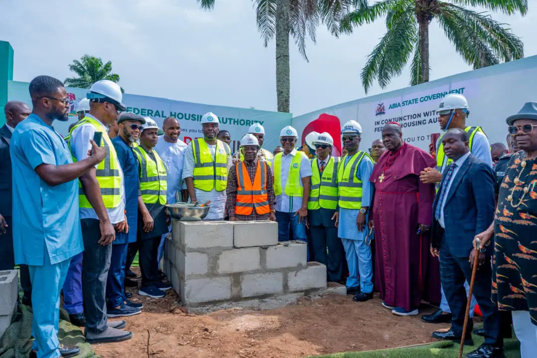 “Homes, Not Promises” — Alex Otti Launches 1,200 Housing Units in Umuahia